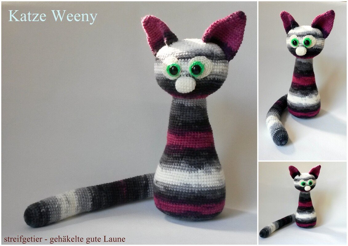 Häkelanleitung Katze Weeny