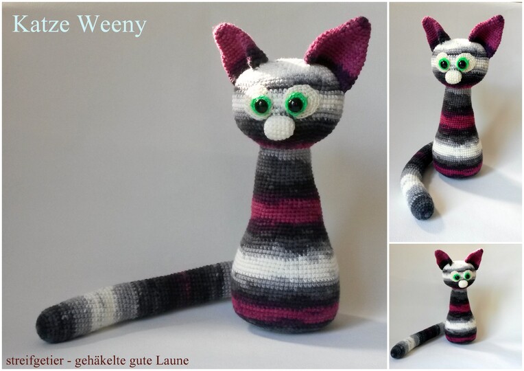 Häkelanleitung Katze Weeny