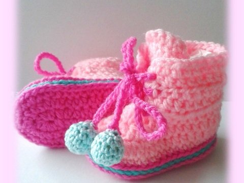 Babystiefel Häkelanleitung