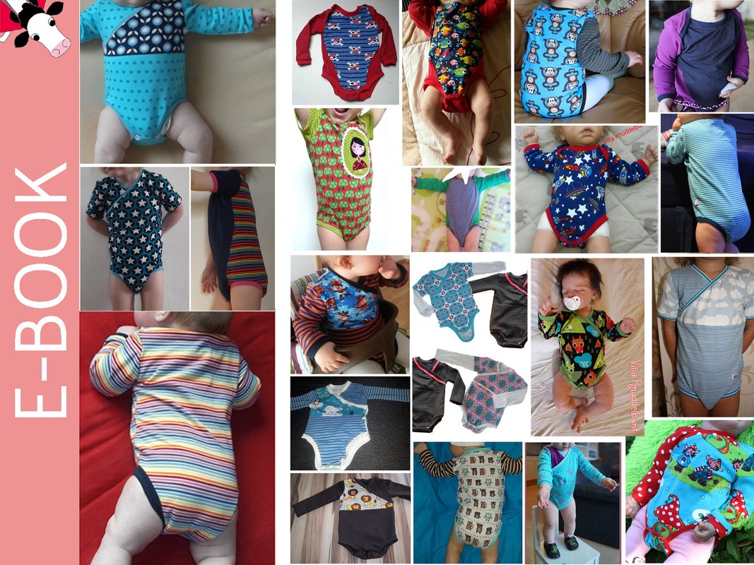 2x Body-Basics Gr. 44-104 Nähanleitung Schnittmuster Beamerdatei - Bild 3