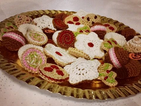 Häkelanleitung Haekelicious 10 Sorten Weihnachtskekse