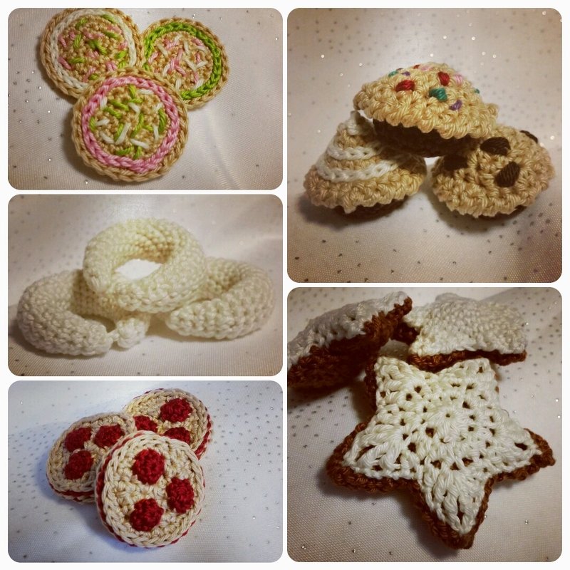 Häkelanleitung Haekelicious 10 Sorten Weihnachtskekse - Bild 3