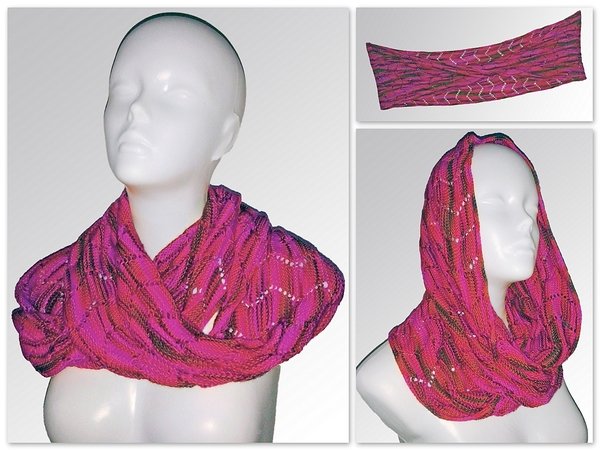 Free Knitting pattern moebius scarf Pippin