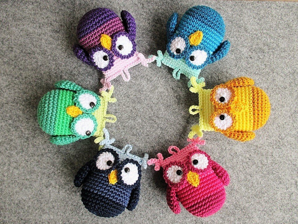 Häkelanleitung für die kleine Eule Boo