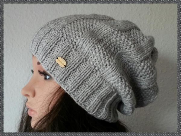 Strickanleitung Longbeanie Beanie Stricken Anleitung Kostenlos Strickanleitung Longbeanie Muster verschiedene Farben S M L PDF