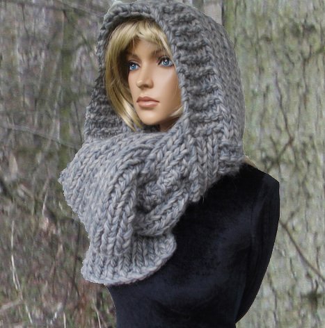 Strickanleitung für XXL-Schal, Loop, langer Strickschal, unisex - Bild 2