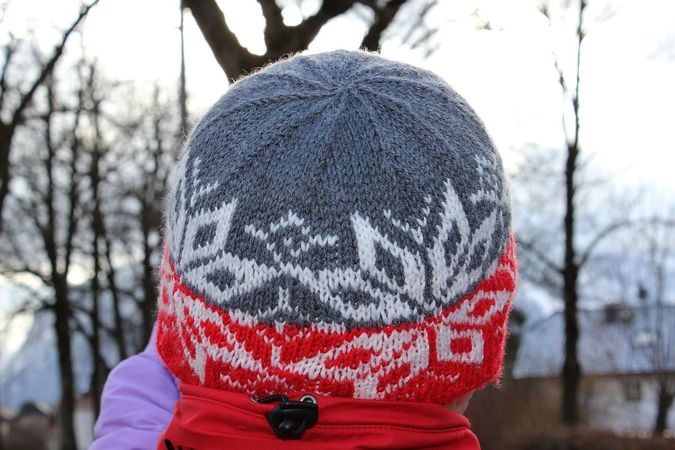 Norwegian Adult Hat Knitting Pattern