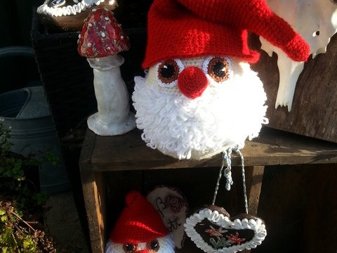 Wichtel als Herbstdeco oder Türstopper