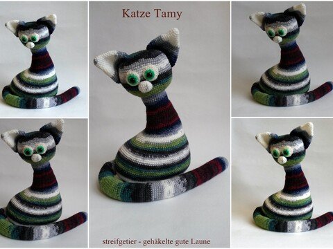 Häkelanleitung Katze Tamy