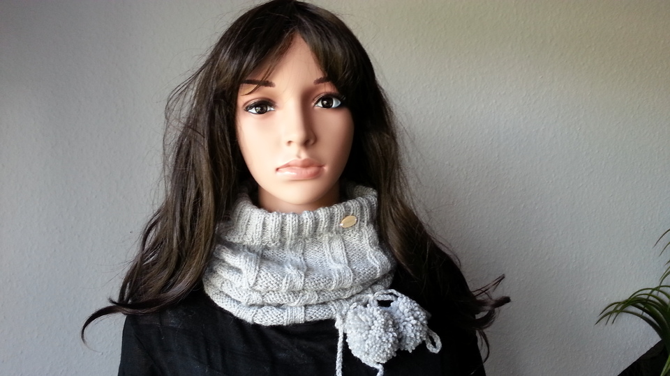 25 Strickanleitung Schalmütze / Mütze in 4 Tragemöglichkeiten