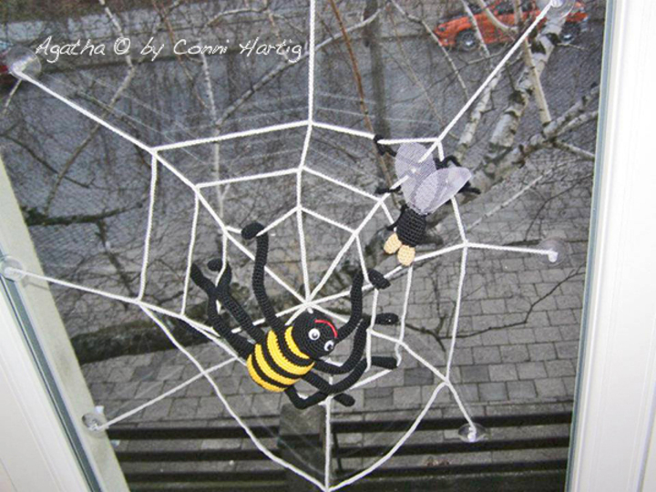 Spinne Häkelanleitung Horror Amigurumi Halloween