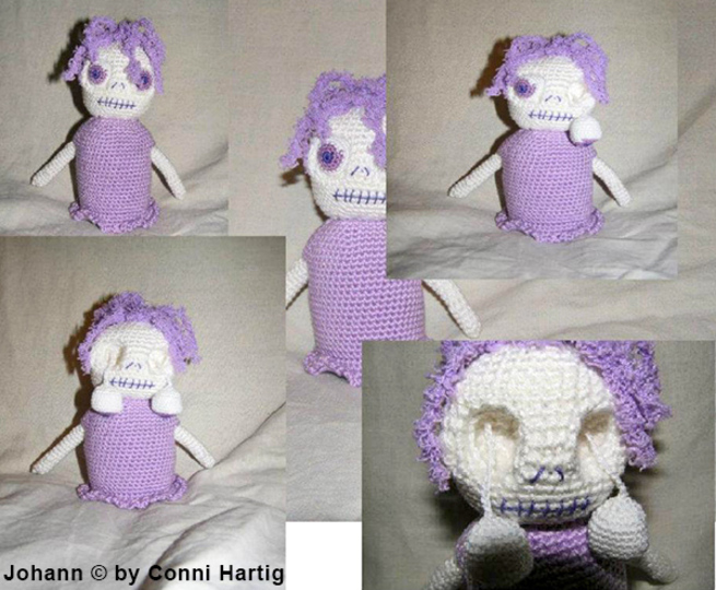  Zombie Häkelanleitung Grusel Amigurumi Halloween