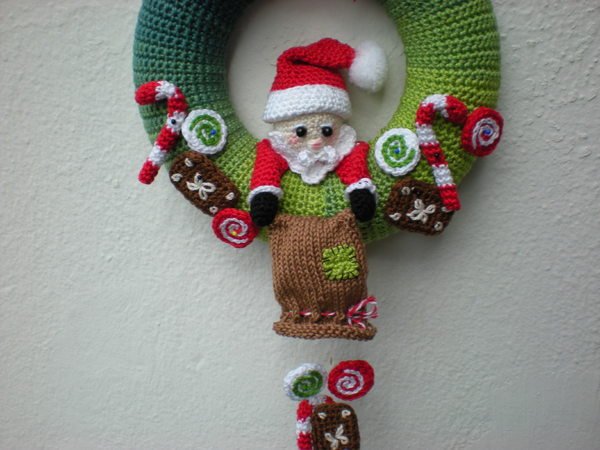 Santa Claus Door wreath