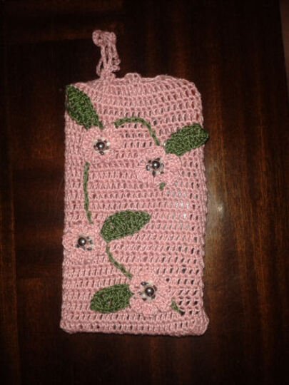 Kostenlose Häkelanleitung - Handytasche Rosalie