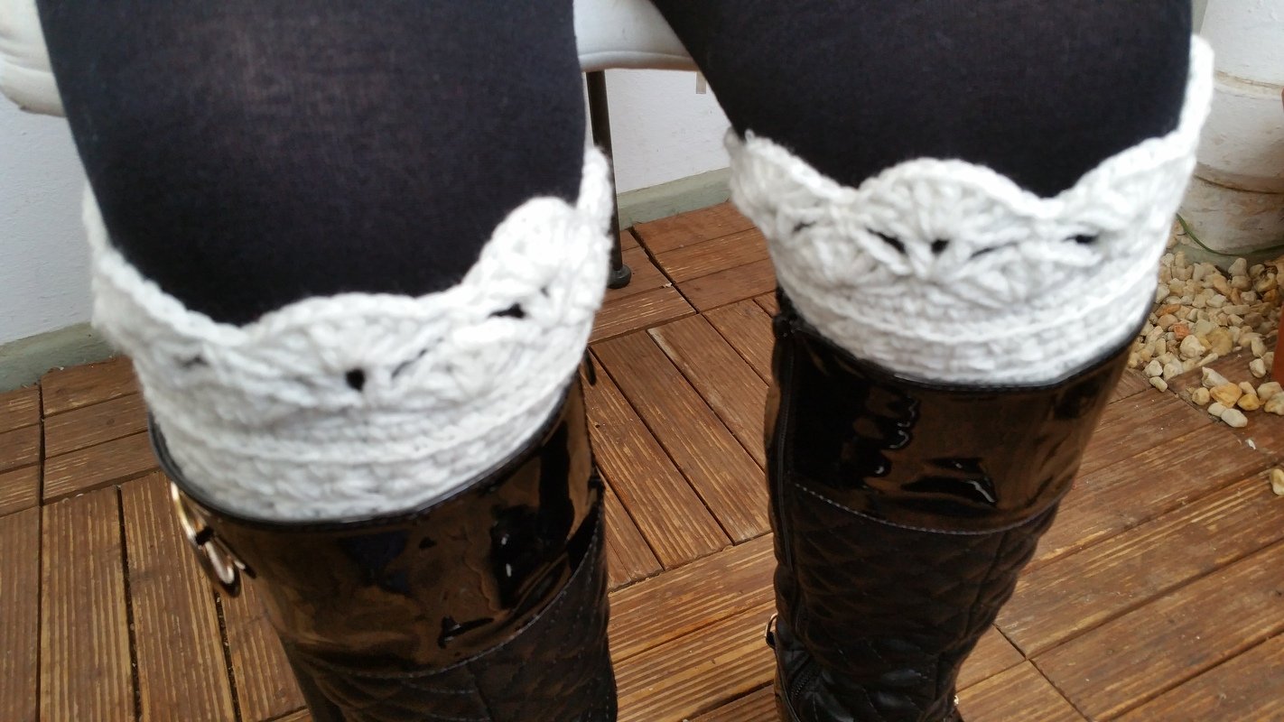 Häkelanleitung Beinstulpen für alle Größen Luxury Design No. 57