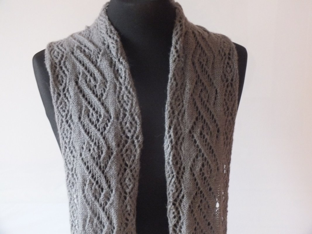 Strickanleitung Rumalcea Schal Lace - Bild 2