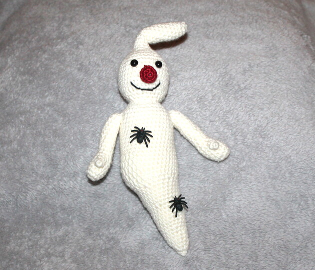 Häkelanleitung Spukgespenst Geist