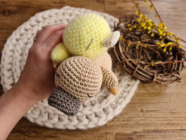 crochet pattern ducky Dagmar