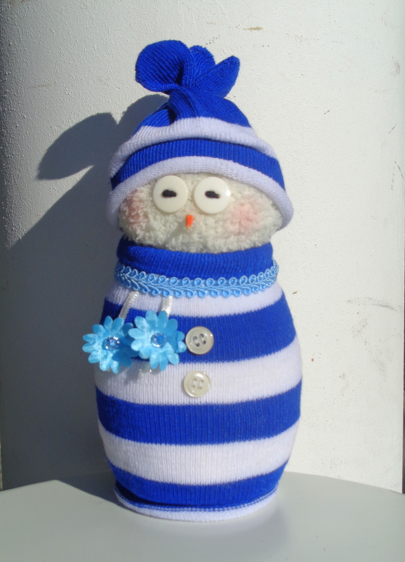 Kostenlose DIY Anleitung - Schneemann