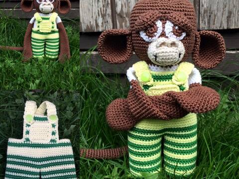 Häkelanleitung "Affe Coco"