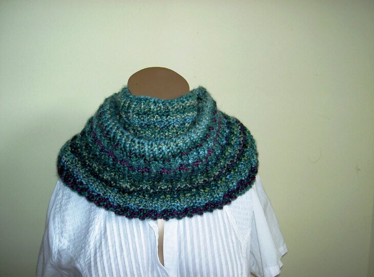 Strickanleitung Loop, Rundschal, Schal,     #029