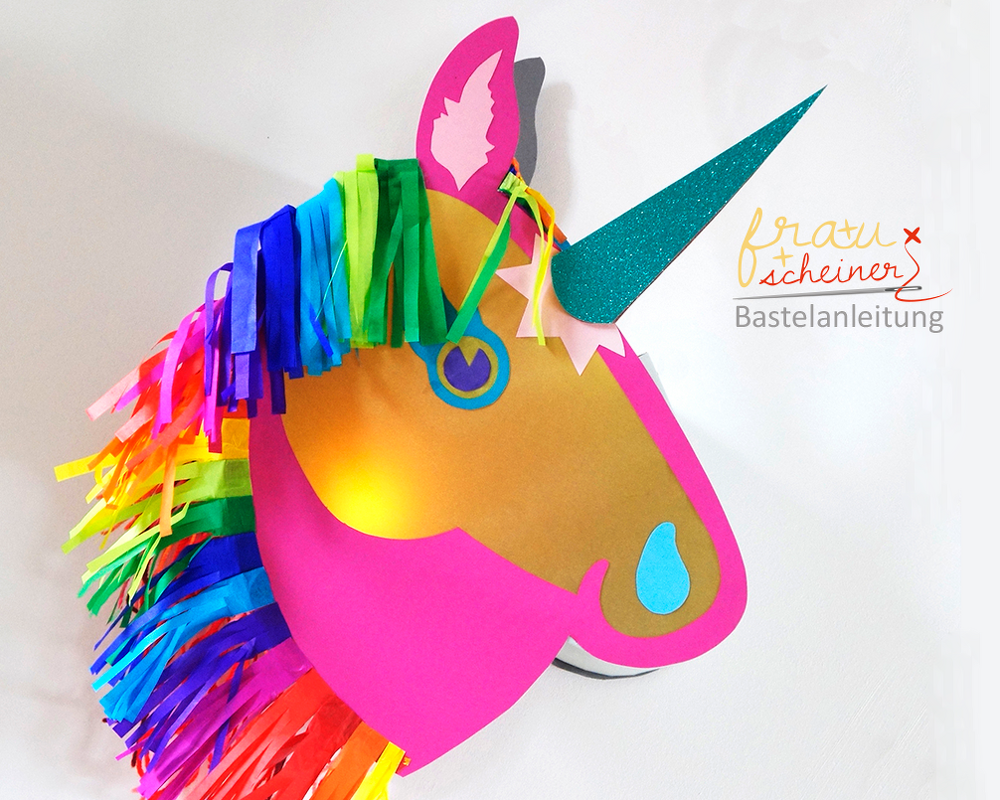 Laterne Pferd "Happy Unicorn"