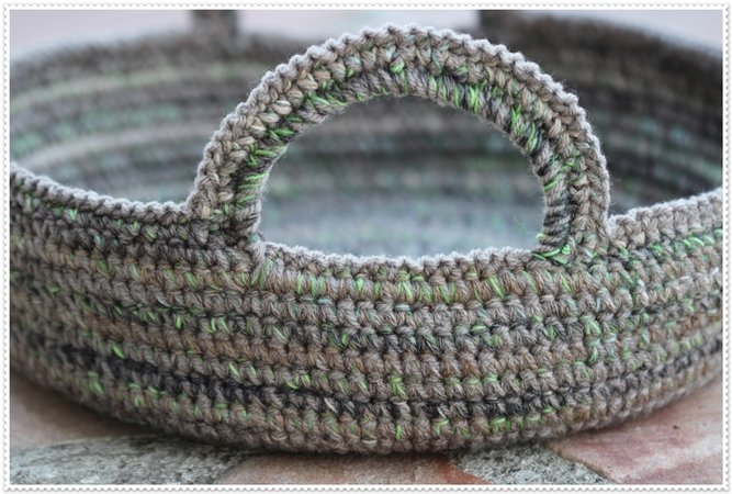 Crochet Pattern: Basket 'Rustico'