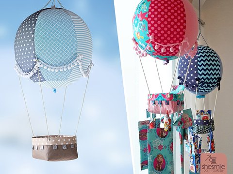 Adventskalender Adventsballon (Nähanleitung und Schnittmuster)