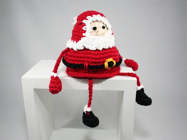 Santa - Shelf Sitter - Crochet Pattern