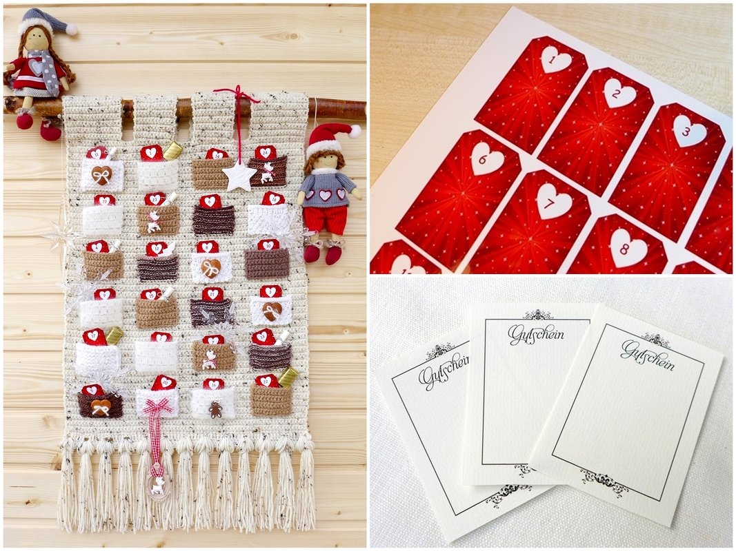 Patchwork-Weihnachtskalender - Kostenlose Anleitung