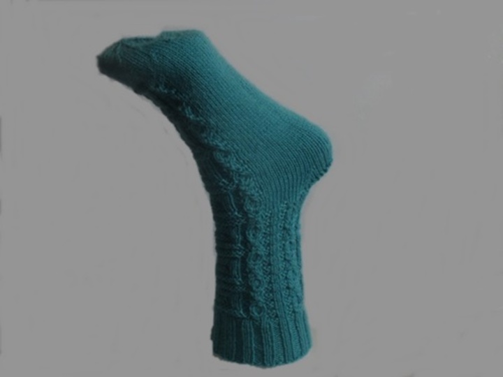 2 Strickanleitungen Socken 6fach Wolle (Miranula u. Tribalosa)