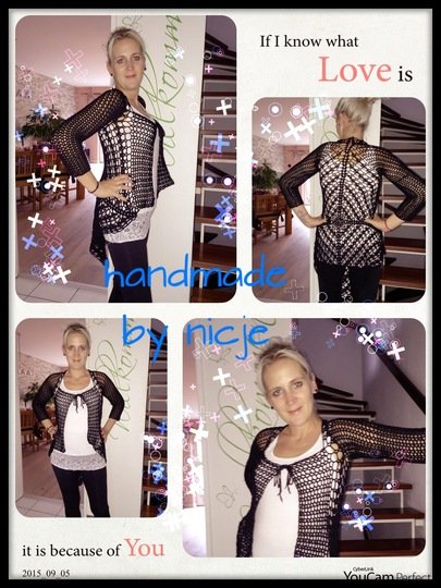 Häkelanleitung Jacke "nicje"