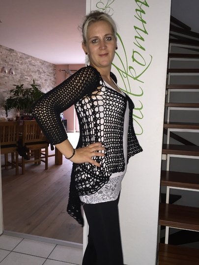 Häkelanleitung Jacke "nicje"