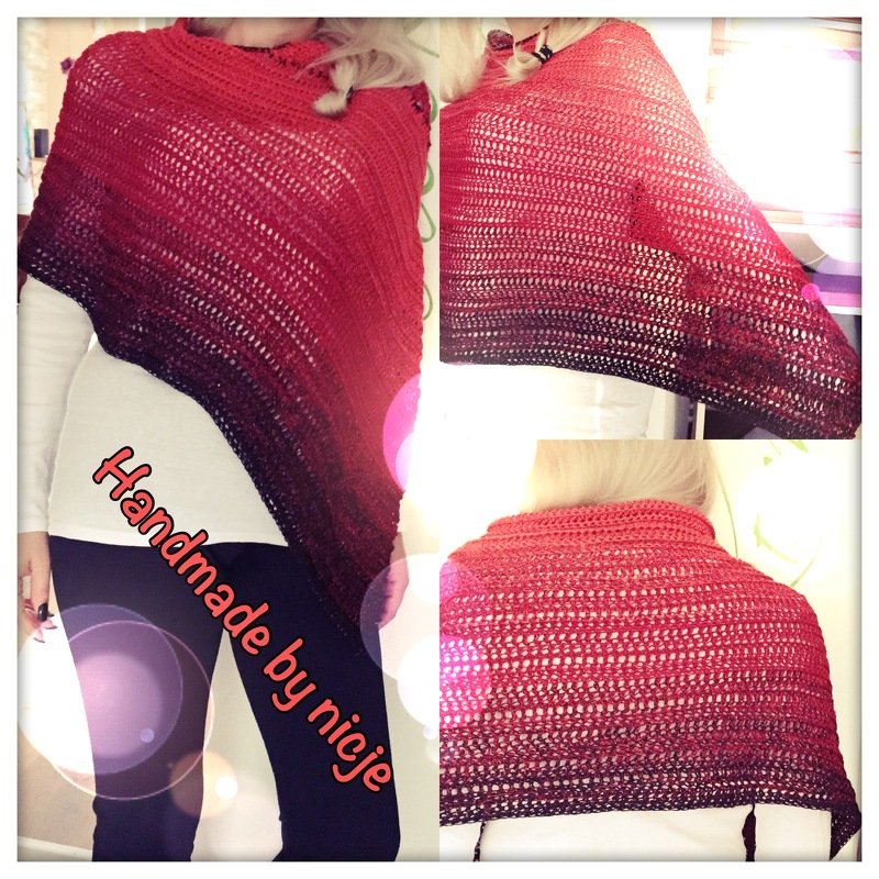 Kostenlose Häkelanleitung - Poncho "Herbstträume" - Bild 4