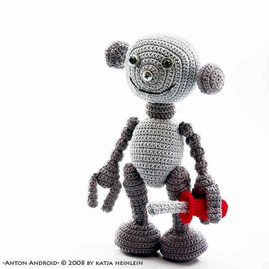 Android Häkelanleitung Roboter fantasy Amigurumi häkeln PDF