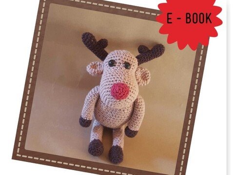 Häkelanleitung "Kleines Rentier Kalli"