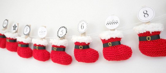 Strickanleitung - Adventskalender „Stiefelchen“ – No.119 - Bild 2