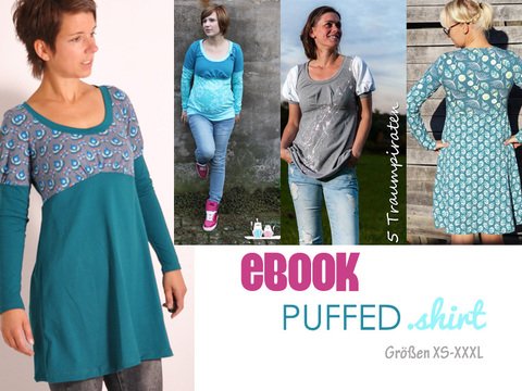 E-Book #79 PUFFED.shirt Größen XS-XXXL