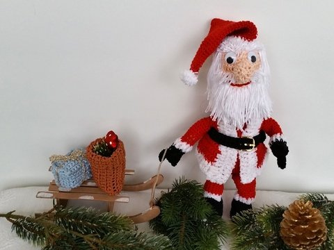 Häkelanleitung Christmas Edition No.1 Santa Claus