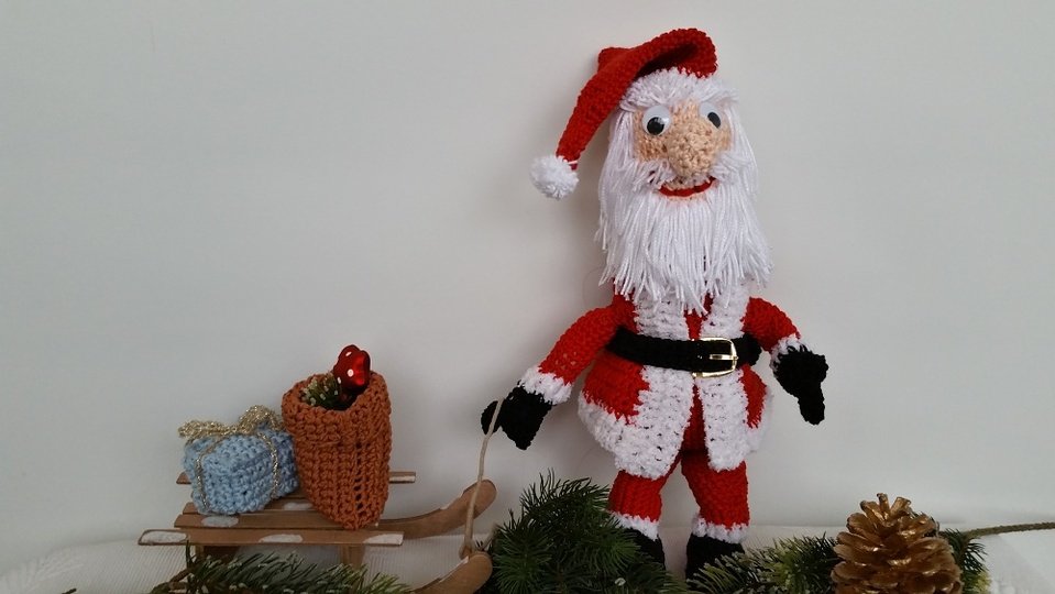 Häkelanleitung Christmas Edition No.1 Santa Claus
