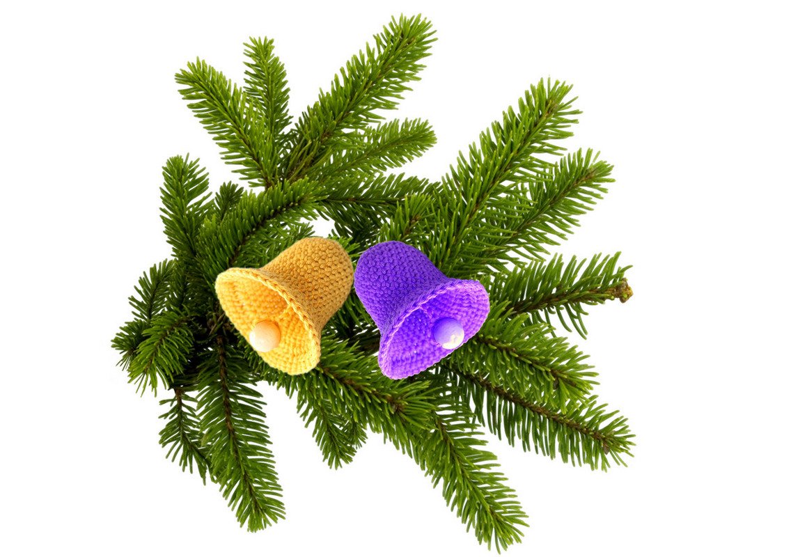 Tannenbaumschmuck "Glöckchen" (Gr. 6 cm)