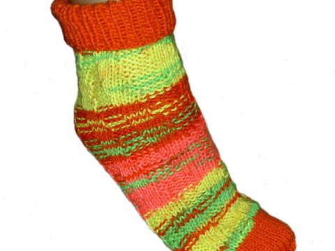 Kuschelwarme Spiralsocken stricken - ideal für Anfänger, Gr. 37 - 40  #031