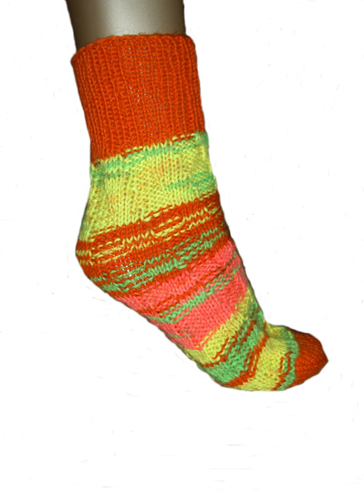 Kuschelwarme Spiralsocken stricken - ideal für Anfänger, Gr. 37 - 40
