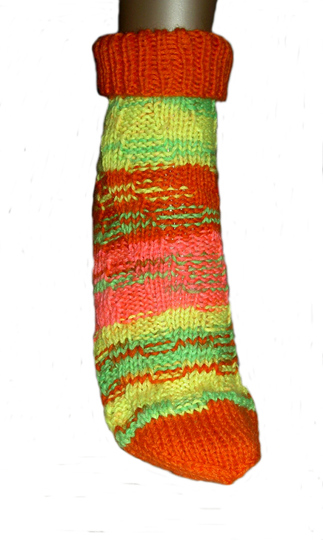 Kuschelwarme Spiralsocken stricken - ideal für Anfänger, Gr. 37 - 40