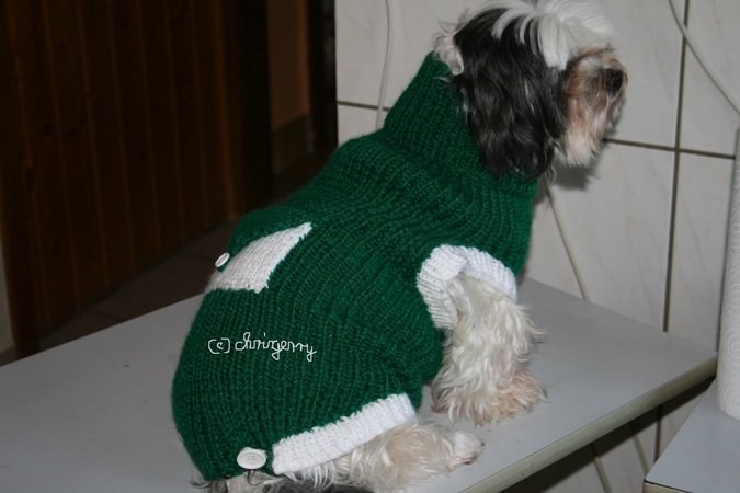 Strickanleitung Hundemantel Hundepullover Beany Gr Xl