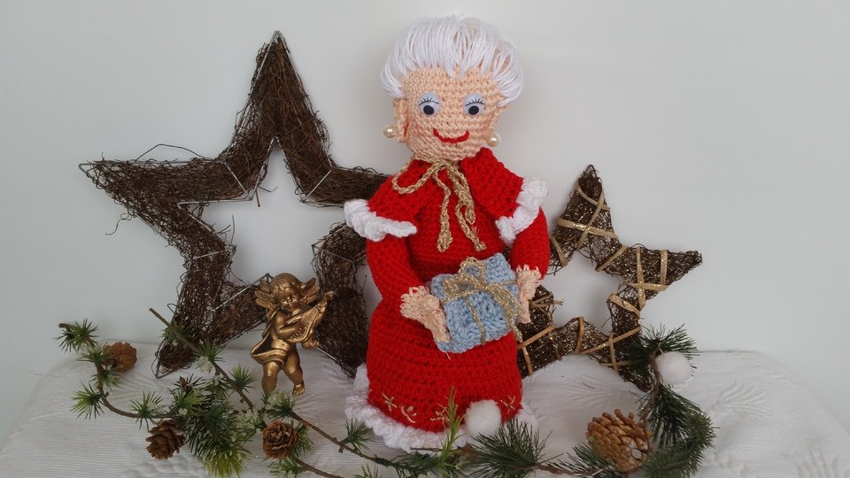 Häkelanleitung Mrs.Claus Christmas Edition No.2