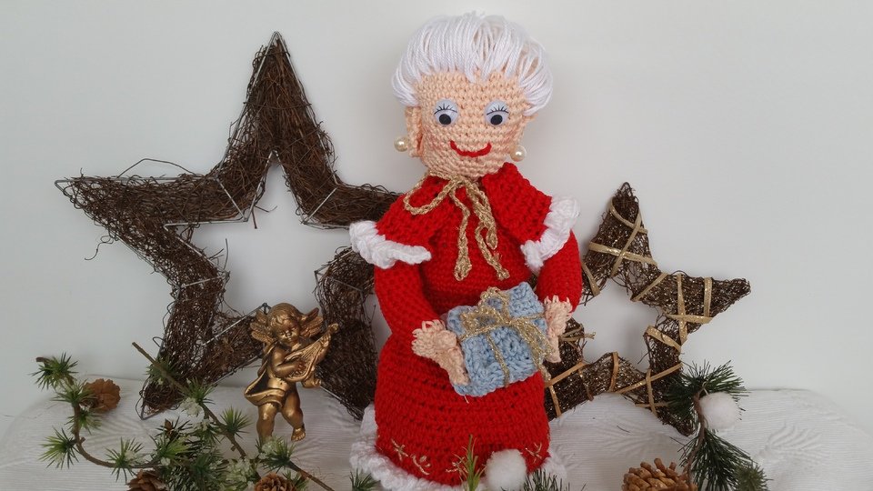 Häkelanleitung Mrs.Claus Christmas Edition No.2