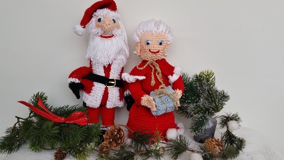 Häkelanleitung Mrs.Claus Christmas Edition No.2