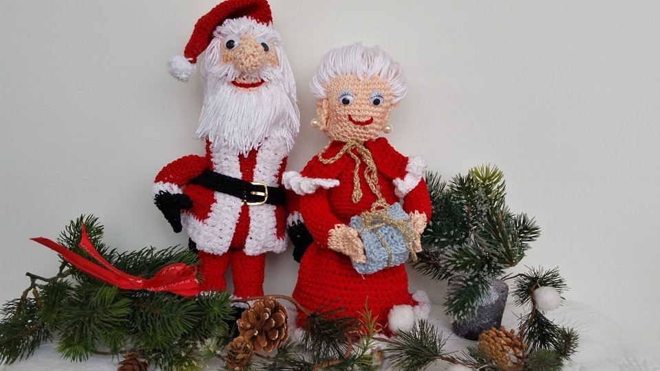 Häkelanleitung Mrs.Claus Christmas Edition No.2