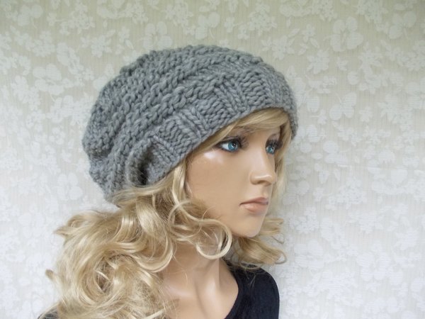 Mutze Stricken Slouchy Beanie Stricken